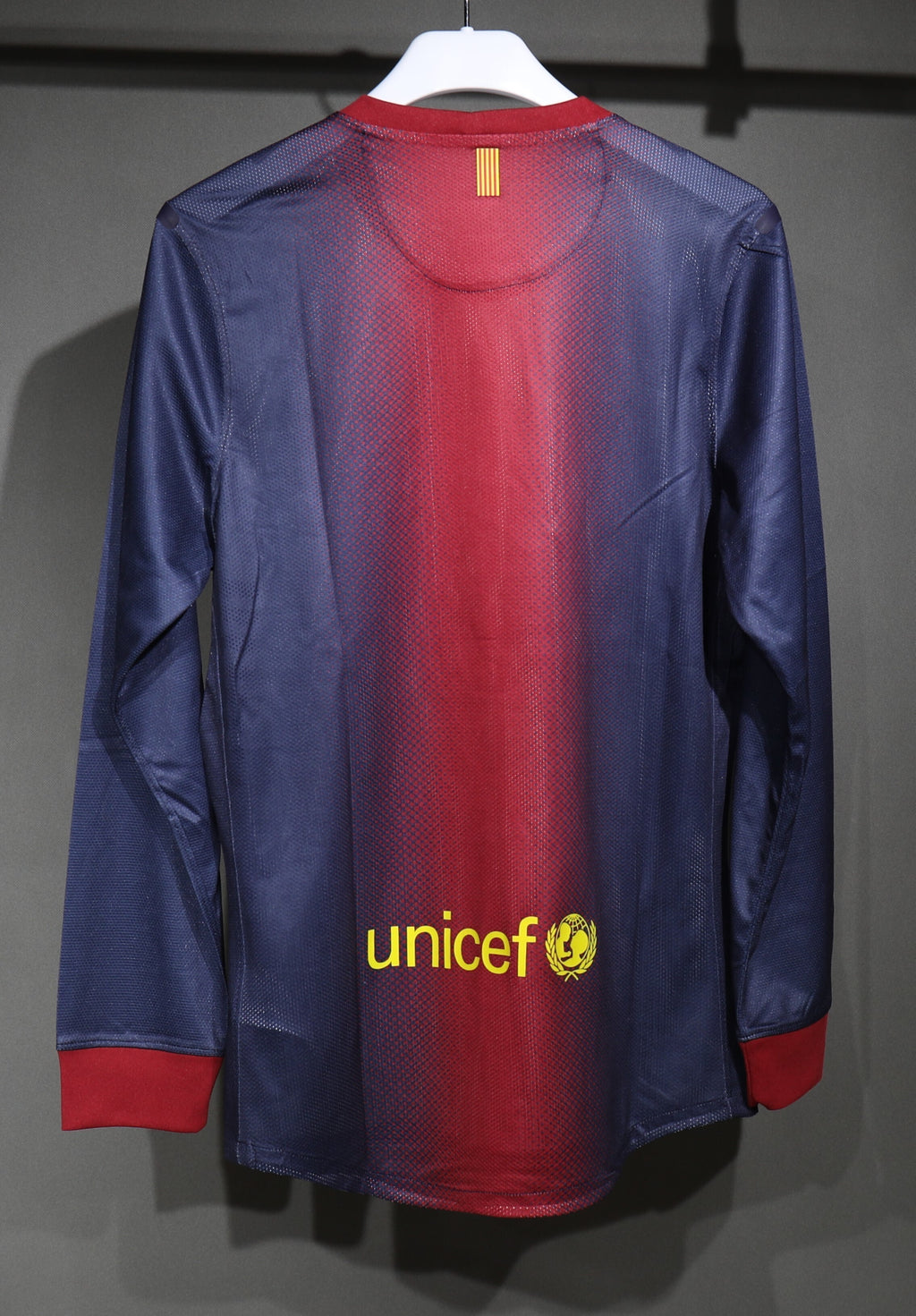 2012/13 Barcelona Home Long Sleeve Player Edition